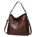 Winter Vintage PU Leather Handbag Tassel Women Bag Hand Bag Fashion Shoulder Bags for Women 2024 Luxury Totes Bag Bolso Mujer