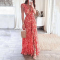 Gemma - Robe Élégante, Dos Nu, Sexy, Col En V Profond